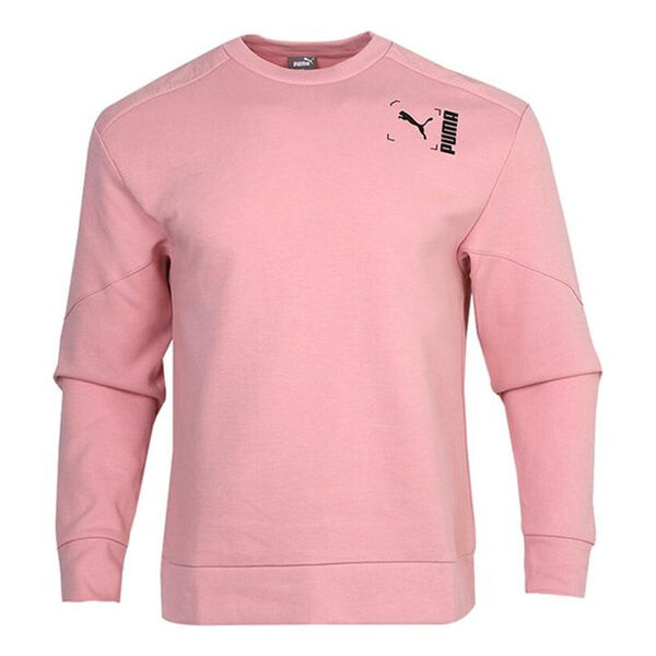

Свитер nu-tility sweatshirt 'pink black' Puma, розовый