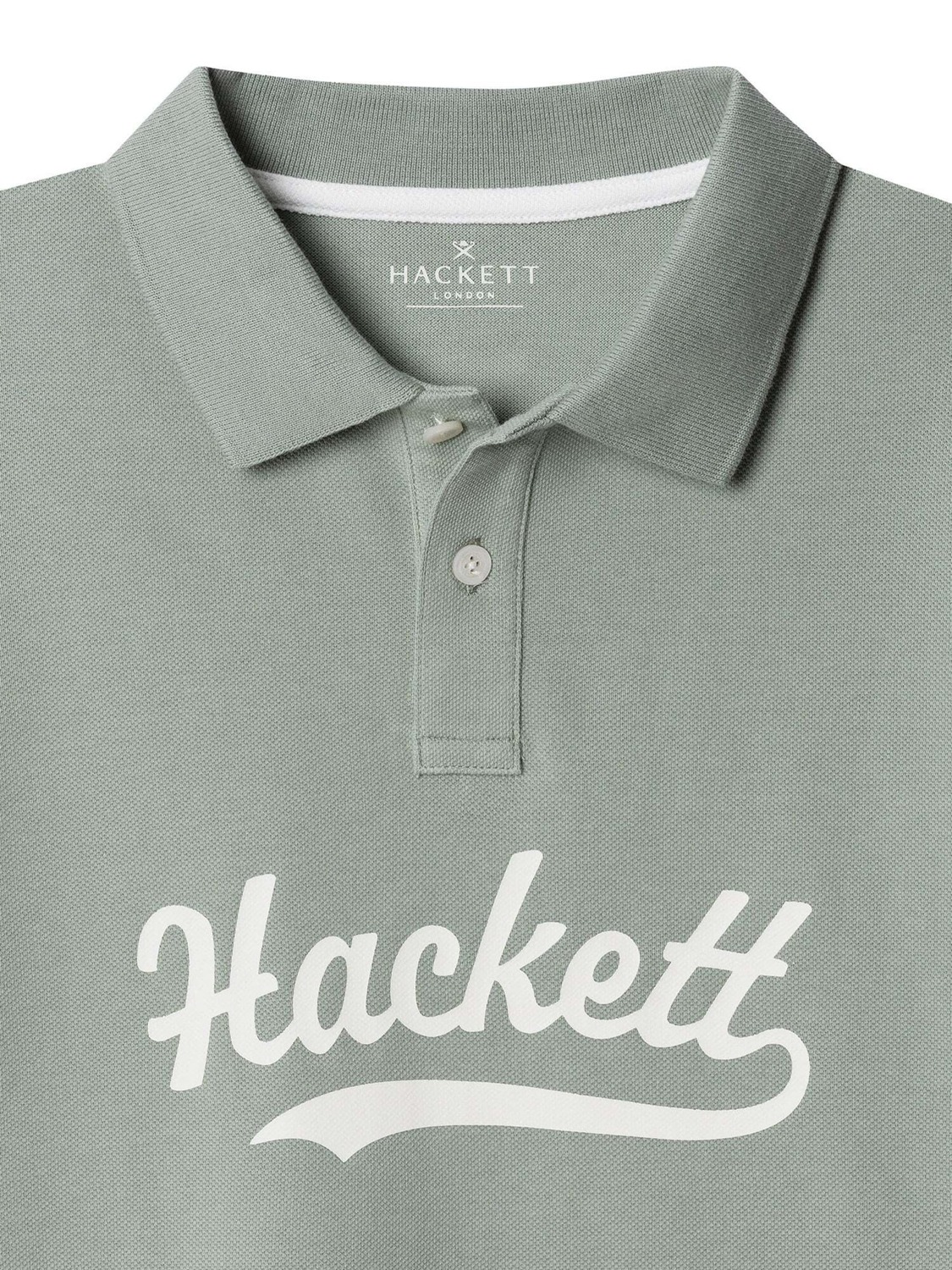 Hackett London Футболка в светло-зеленом цвете — фото 3