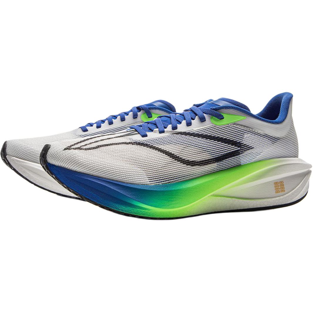 LINING YOUNG Кроссовки Slip Resistant, Abrasion Resistant, Rebound Resistant Low top Kids' Running Shoes Gray Green Blue — фото 4