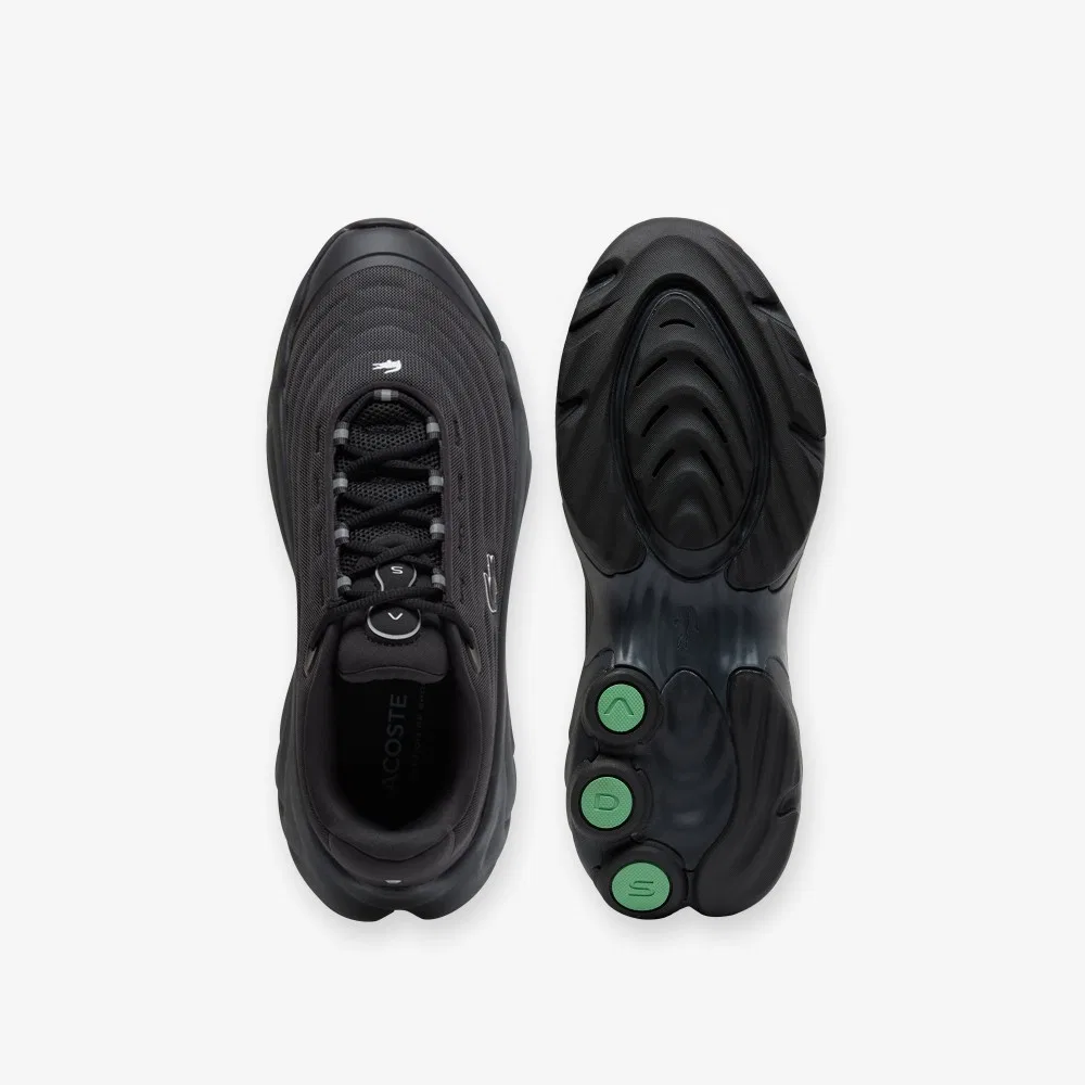 Мужские тёмно-серые кроссовки Lacoste Spinor — фото 4
