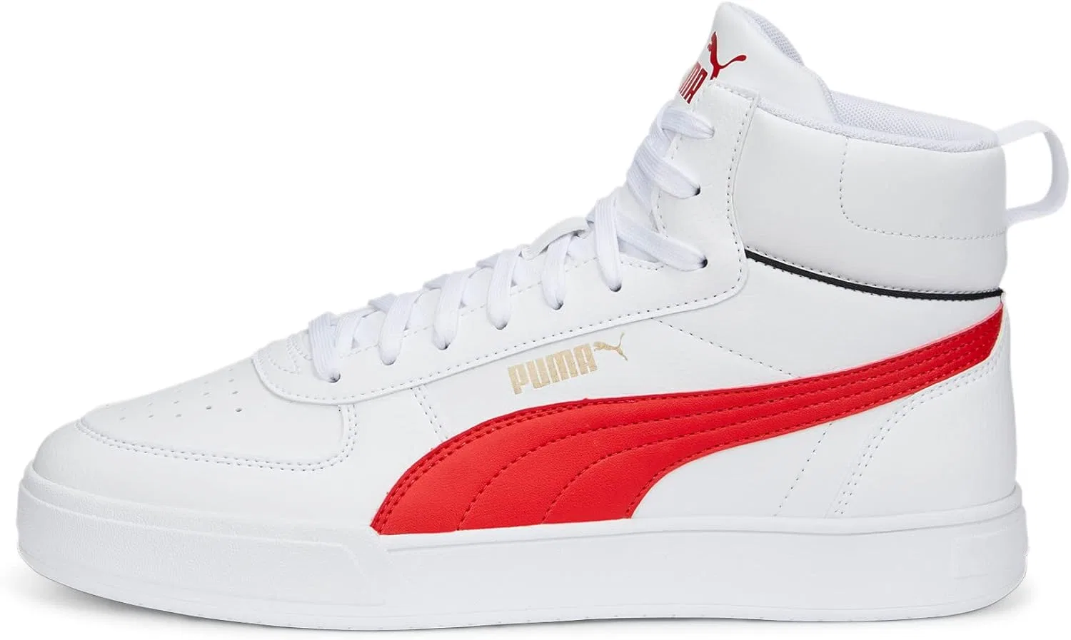 Детские кроссовки Puma Caven 2.0 Mid Trainers, Puma White Puma Black Vapor Grey Puma Gold