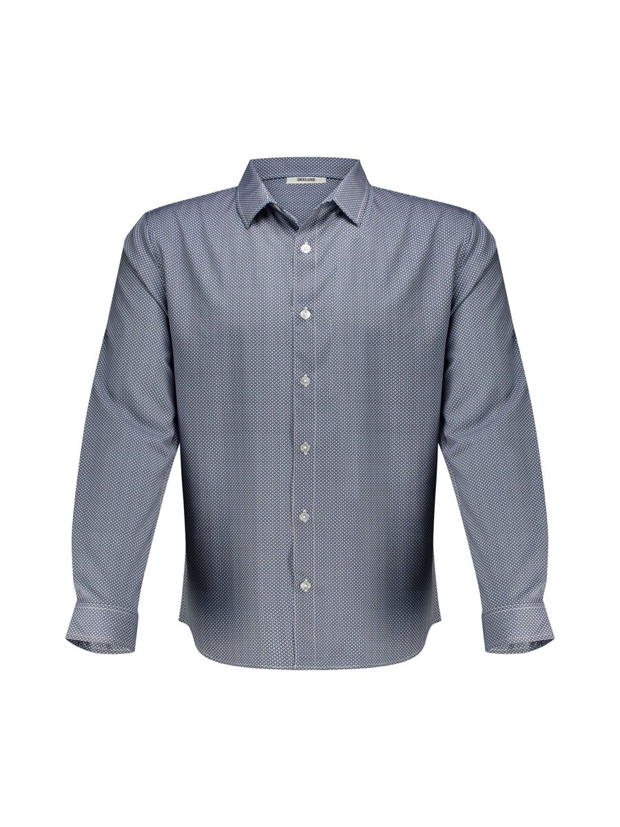 

Рубашка на пуговицах классического кроя Deeluxe BUNJI, серый