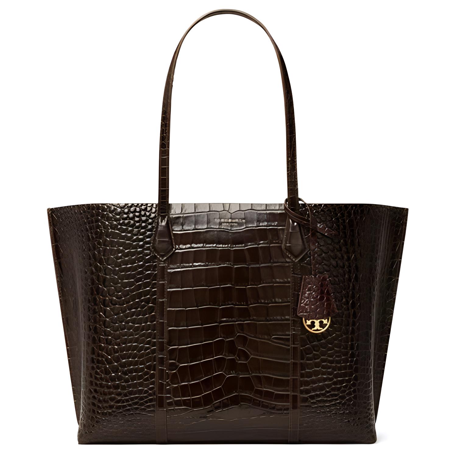 

Сумка Perry Leather, шоппер, сумка через плечо, женская сумка russet TORY BURCH