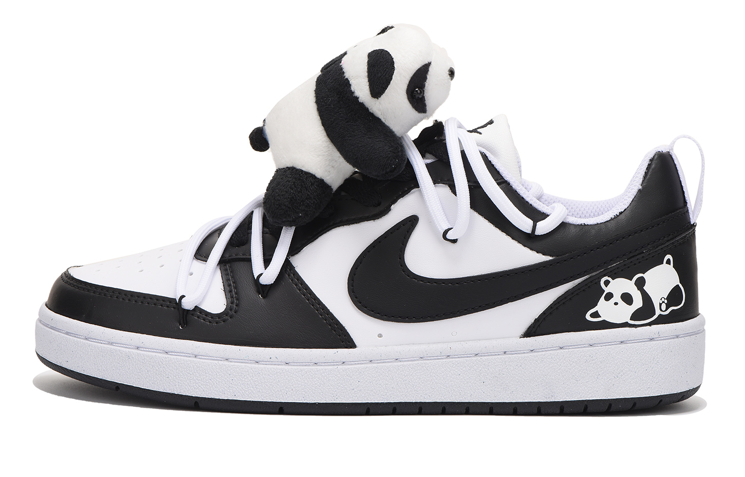 

Кроссовки Nike Court Borough Skateboard Shoes Women's Low-Top White Black