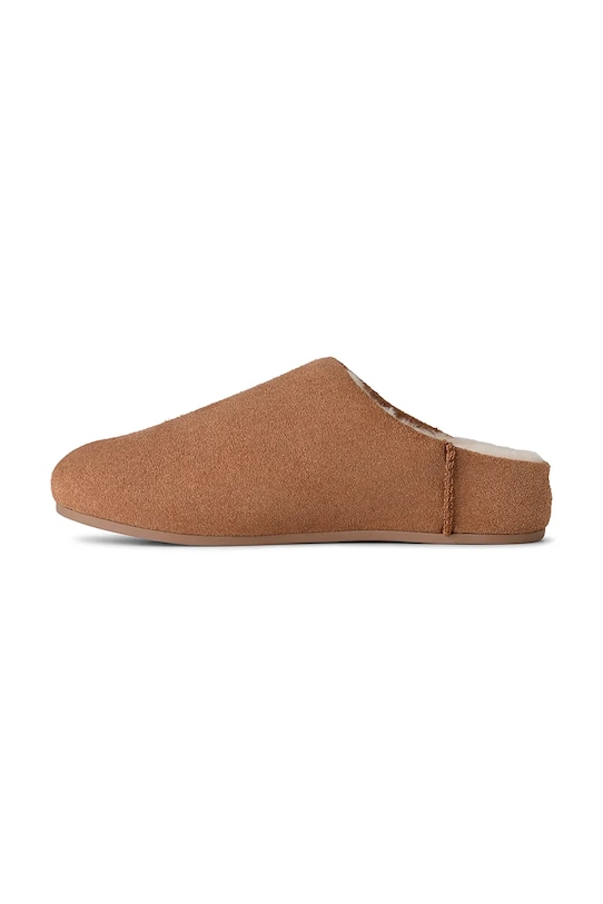 Слипоны домашние UGG Elea, коричневый — фото 4