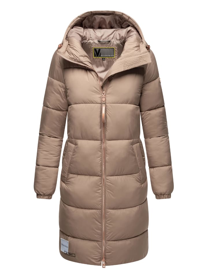 

Пуховик Marikoo, цвет taupe grey