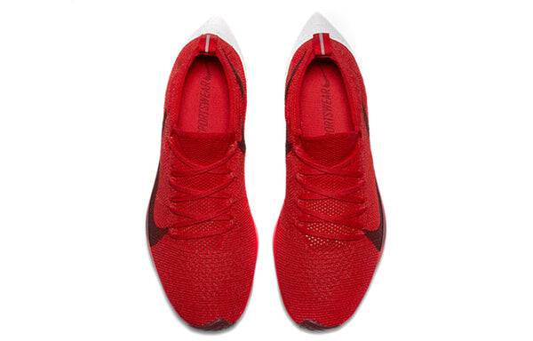 Кроссовки steam street flyknit Nike, красный — фото 4