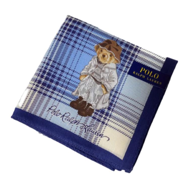 

Polo Ralph Lauren Хлопковый шелковый шарф унисекс синий, Blue