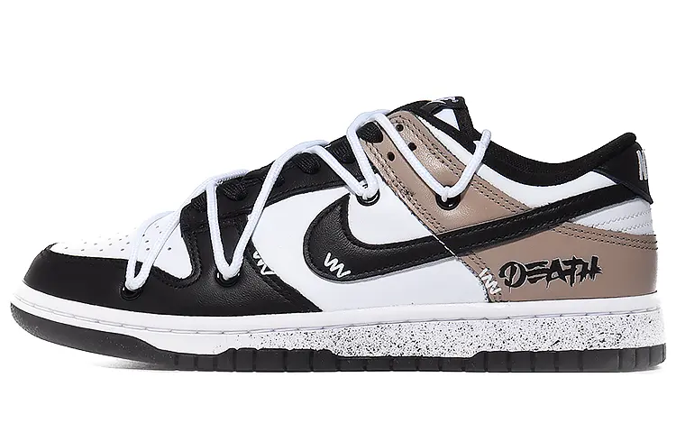 

Кроссовки Nike Dunk Skateboard Shoes Unisex Low-Top Black White, Черный, Кроссовки Nike Dunk Skateboard Shoes Unisex Low-Top Black White