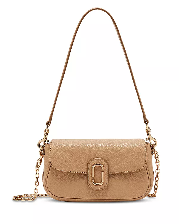 

Сумка через плечо Clover из зернистой кожи Marc Jacobs, бежевый