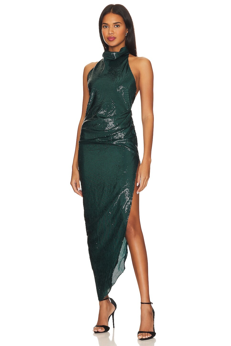 

Платье Amanda Uprichard x REVOLVE Samba Gown, цвет Ansella Burnout