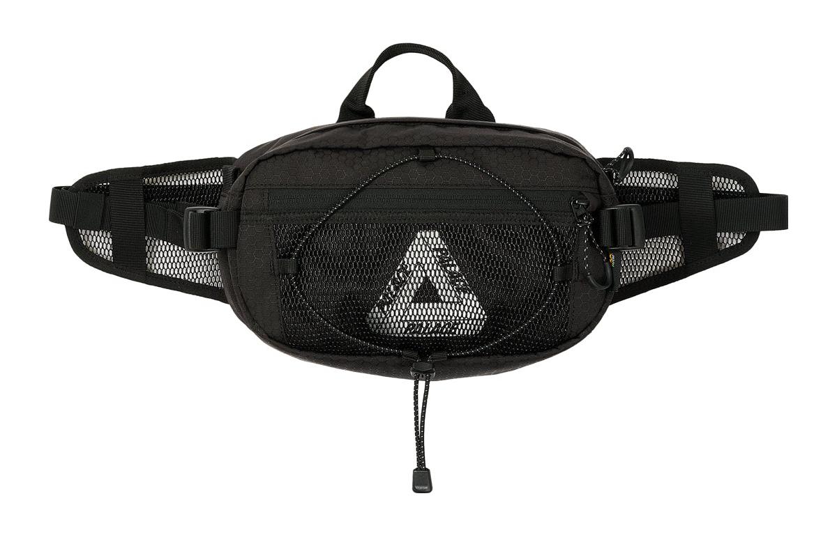 

Функциональная поясная сумка Cordura Eco Hex Ripstop 'Black' PALACE