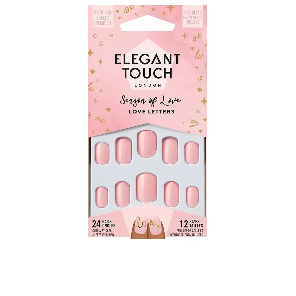 

Накладные ногти Luxe Looks 24 Nails With Glue Squoval Limited Ed Elegant Touch, 24 шт