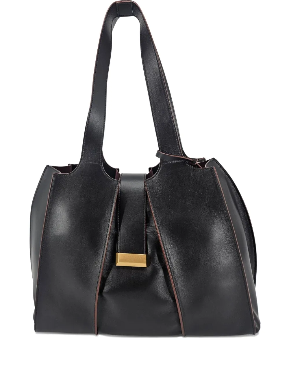 

Сумка через плечо из кожи Emeralda Roberto Festa, черный