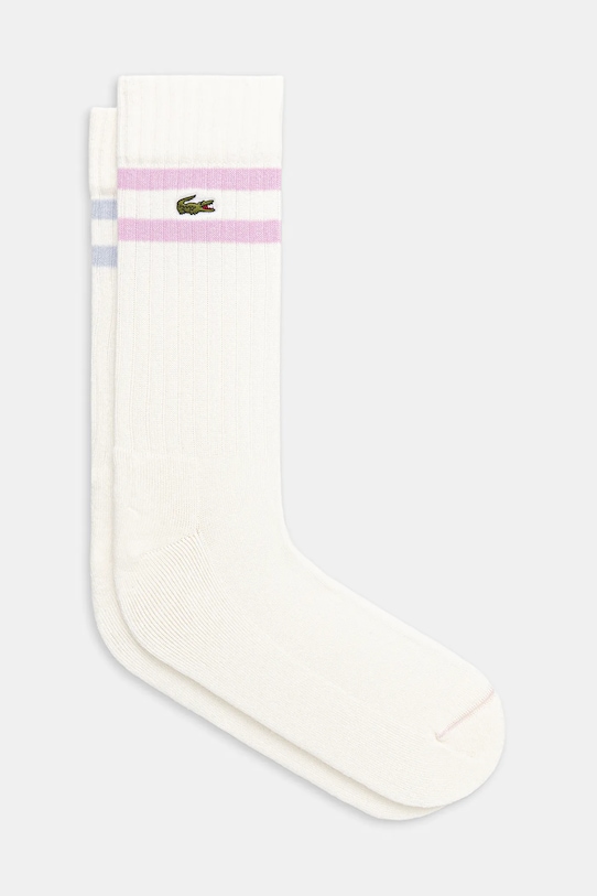 

Комплект из 2 пар носков Lacoste, белый