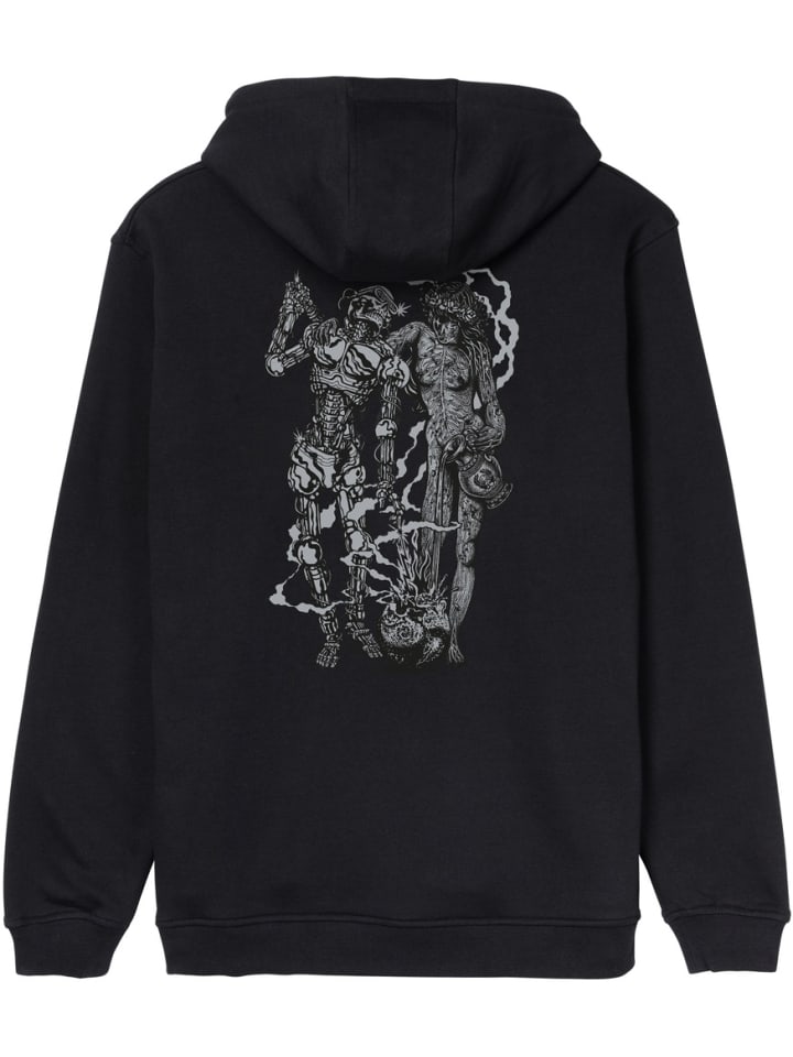 

Худи Wooten Duo Zip Hood черного цвета Santa Cruz