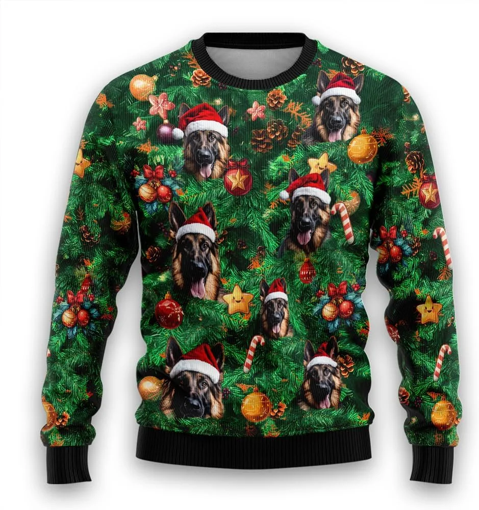 

Свитер с собаками и гирляндой PA19 HANZSPROUT