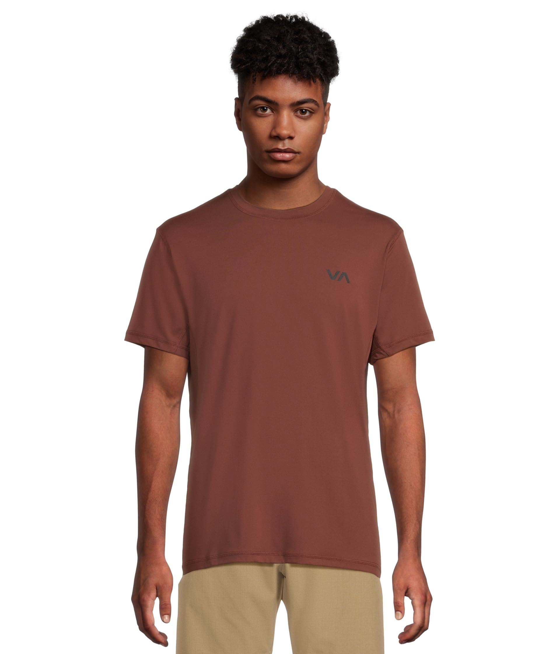 

Футболка RVCA Sport Vent Short Sleeve, цвет Red Earth