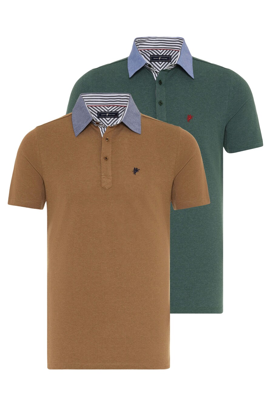

Рубашка DENIM CULTURE Arben, цвет Brown/Dark green