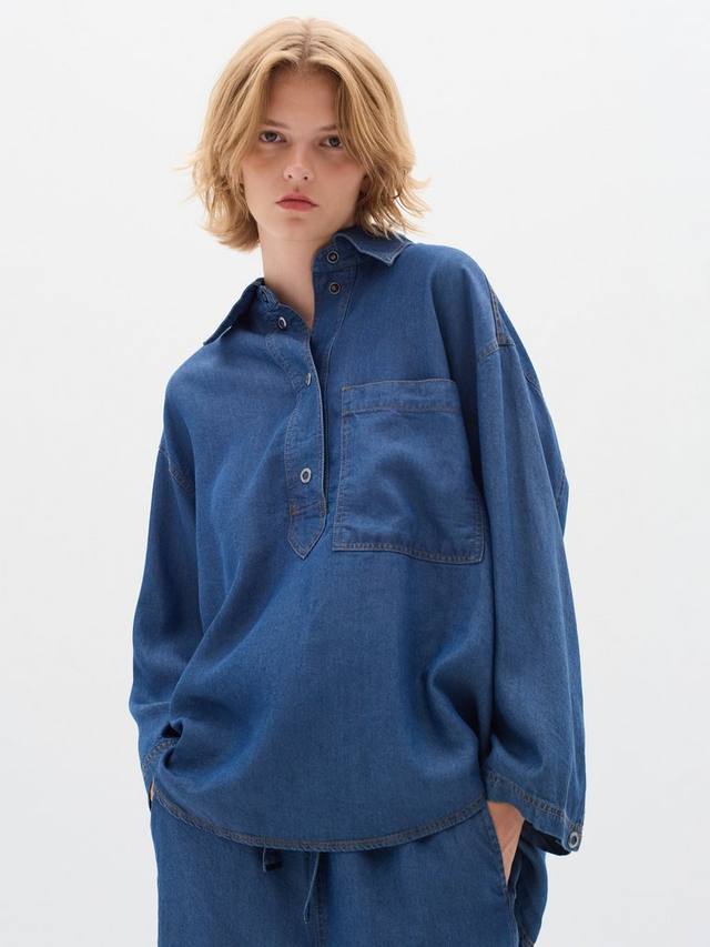 

Джинсовая рубашка Philipa InWear, Medium Blue