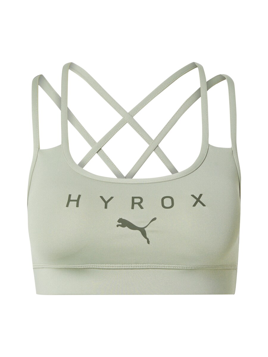 

Спортивный бюстгальтер-бралетт PUMA Puma x Hyrox Move, хаки