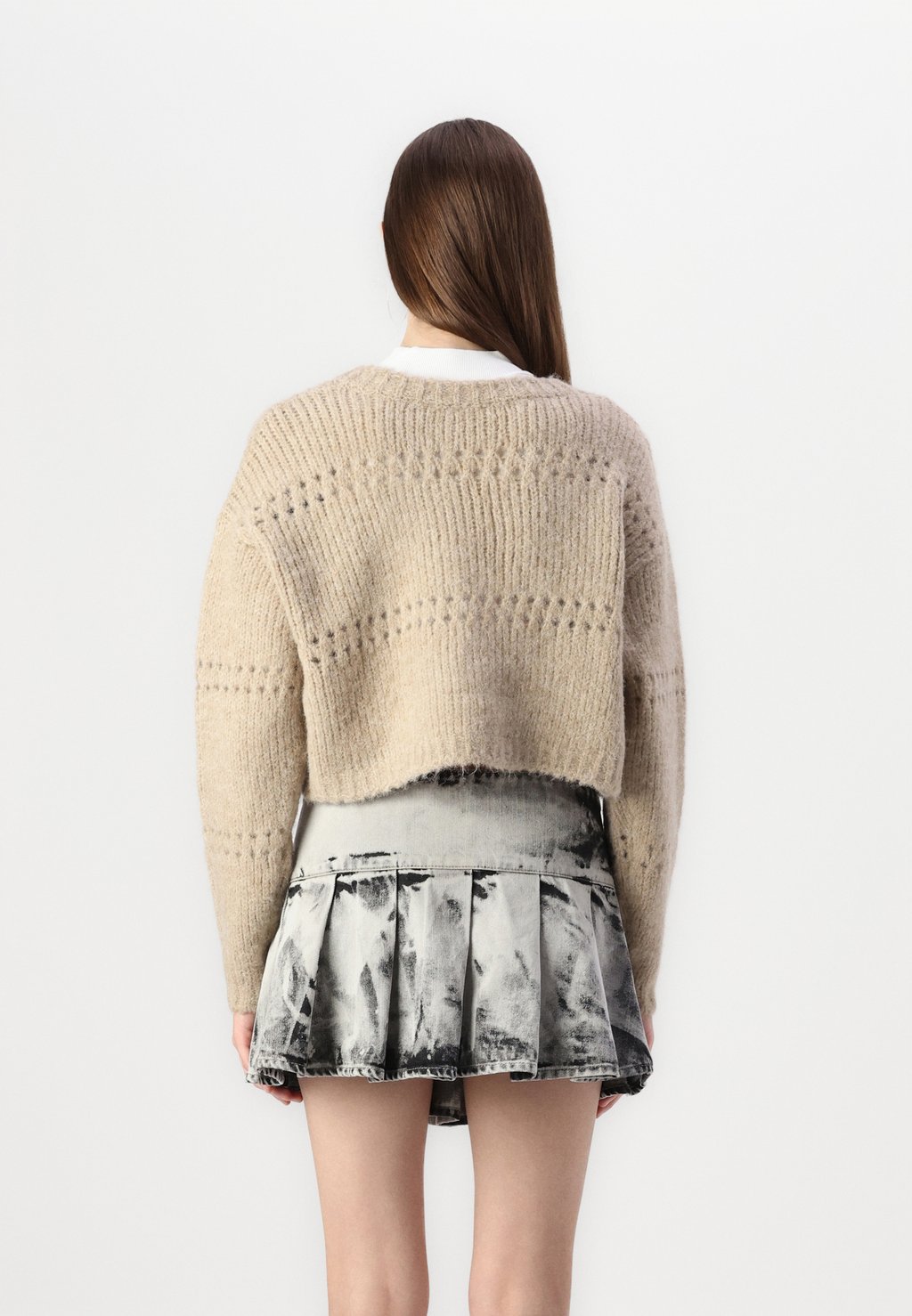 

Кардиган VMADELINA SHORT TWO WAY CARDIGAN Vero Moda, светло-коричневый