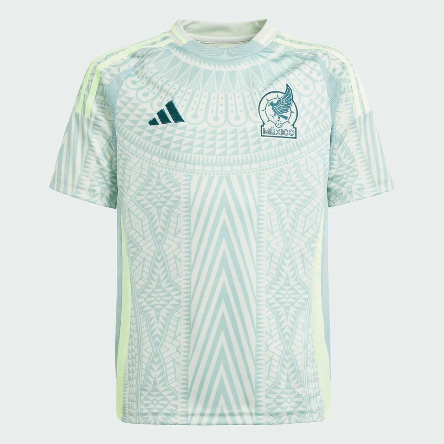 

Мексика 24 Выездная майка детская Adidas, цвет Linen Green