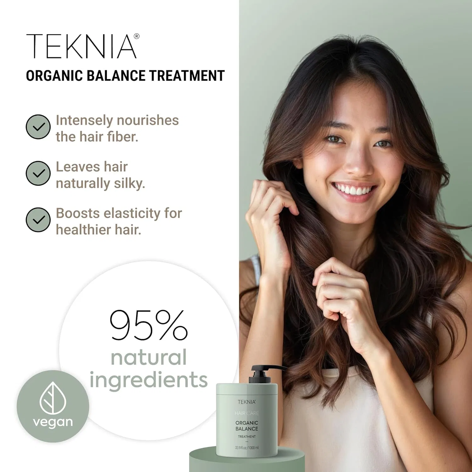 Уход для волос Lakmé Teknia Organic Balance, 1000 мл Lakmé — фото 2