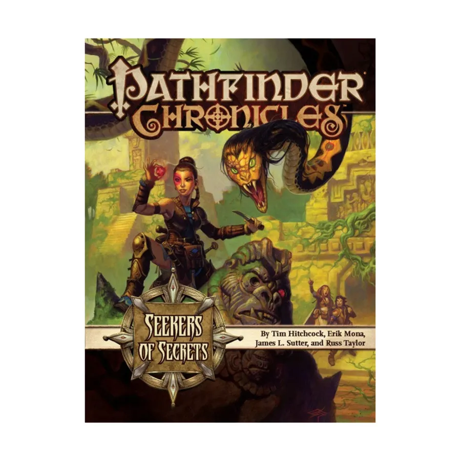 

Seekers of Secrets, Pathfinder Roleplaying Game (1st Edition) - Campaign Setting - Core & Assorted, мягкая обложка