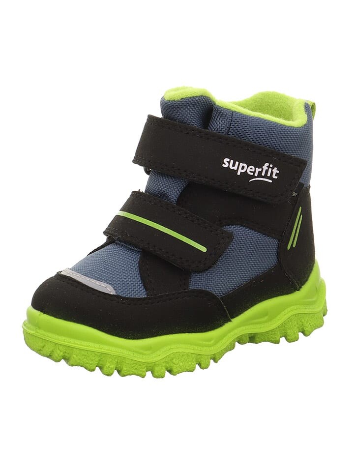 Сапоги superfit Winterstiefel Husky, цвет Schwarz/Blau — фото 2