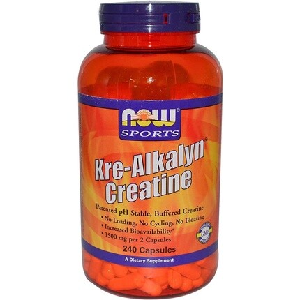 

Now Foods Креатин Kre-Alkalyn 240 капсул Now Foods Kre-Alkalyn