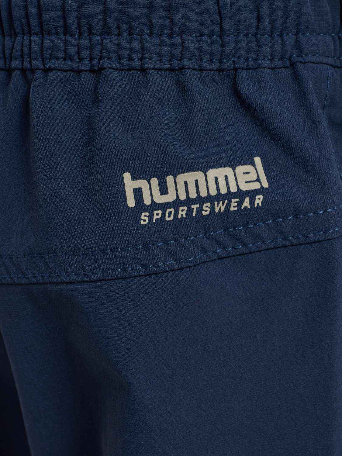 Hummel Штаны свободного кроя в синем цвете — фото 4