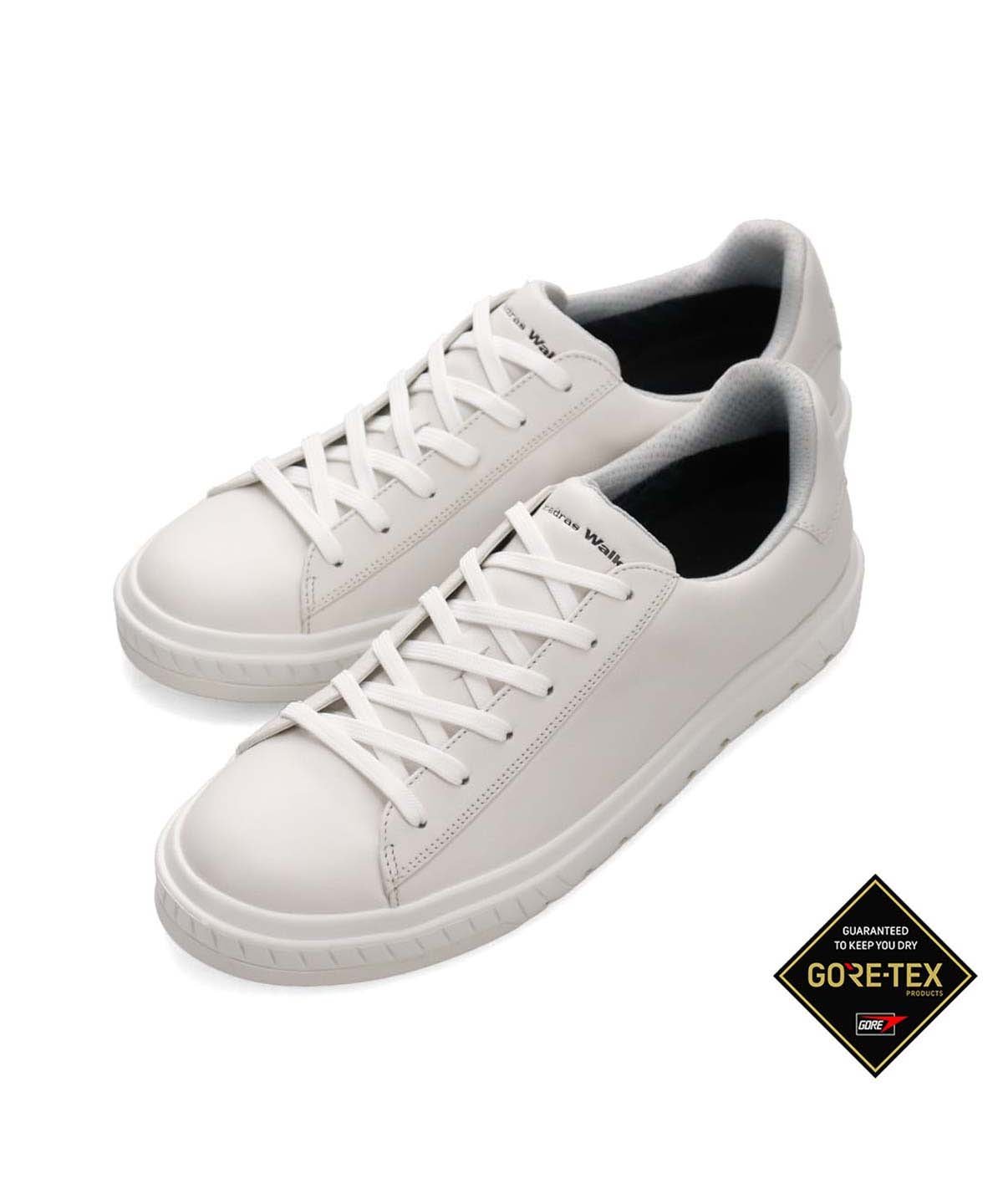 Всепогодные комфортные повседневные кожаные туфли Madras Walk, white