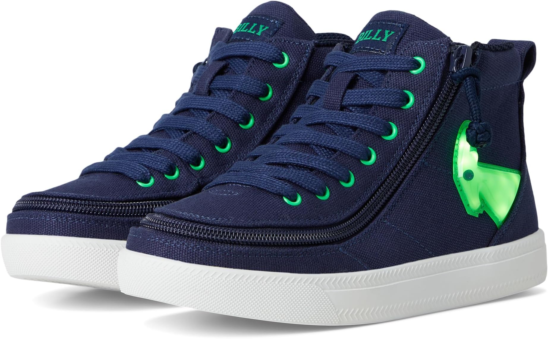 

Кроссовки BILLY Footwear Kids Light Ups BILLY Classic D|R High, Navy/Green