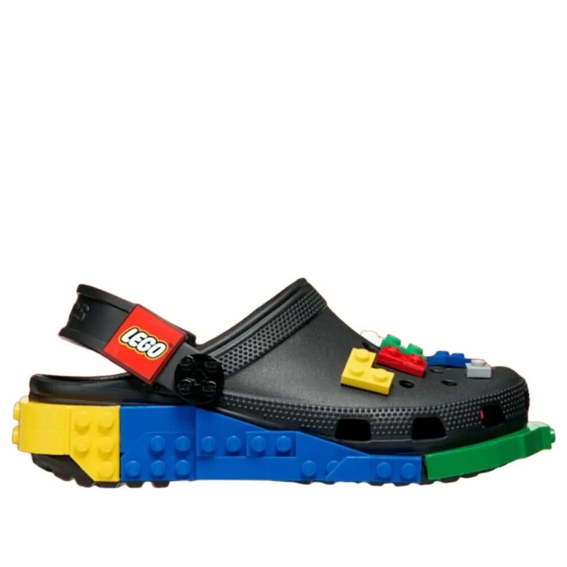 Сабо Crocs x LEGO Classic Clog 'Masterbrand Creativity', черный — фото 2
