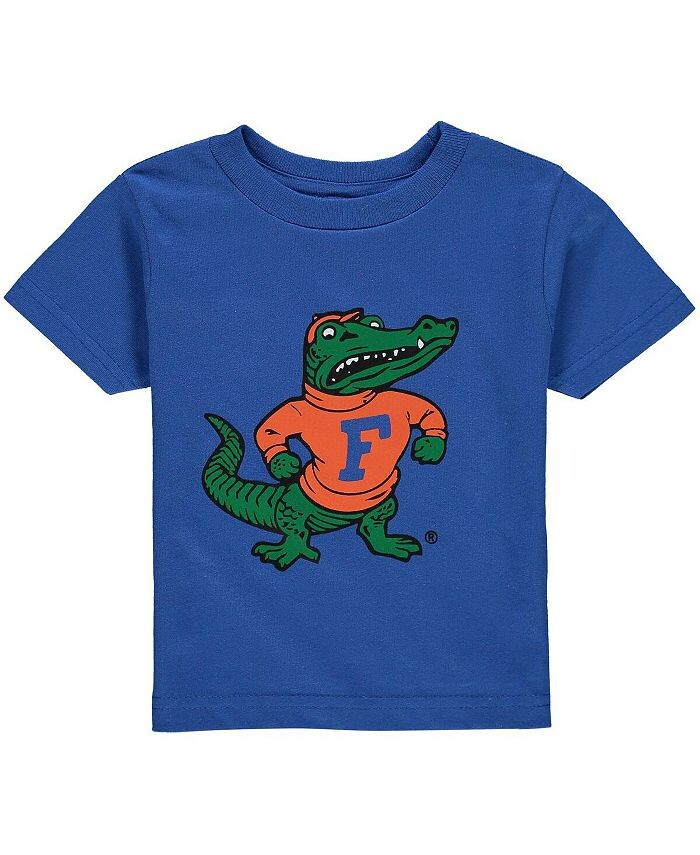 

Футболка с большим логотипом Royal Florida Gators для новорожденных Two Feet Ahead, синий