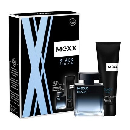 Туалетная вода Black Man 30 мл + гель для душа 50 мл, Mexx — фото 2