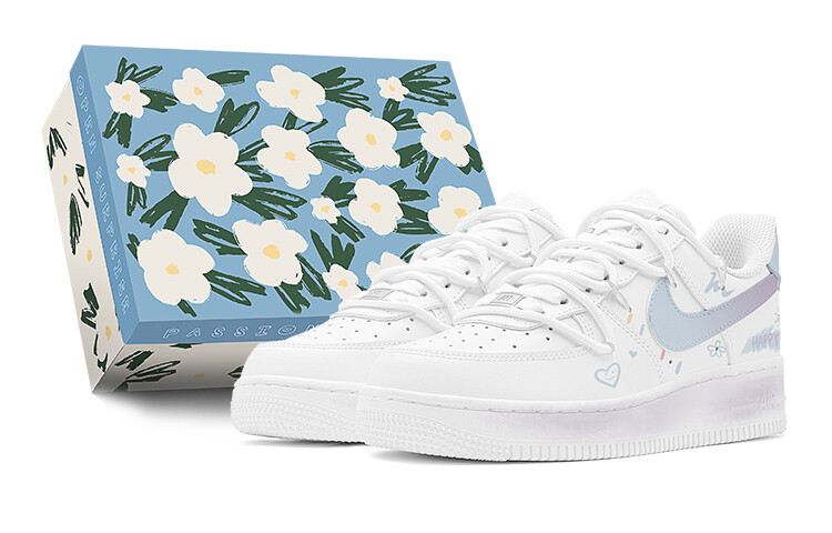 

Мужские кроссовки для скейтбординга Nike Air Force 1, Light Blue