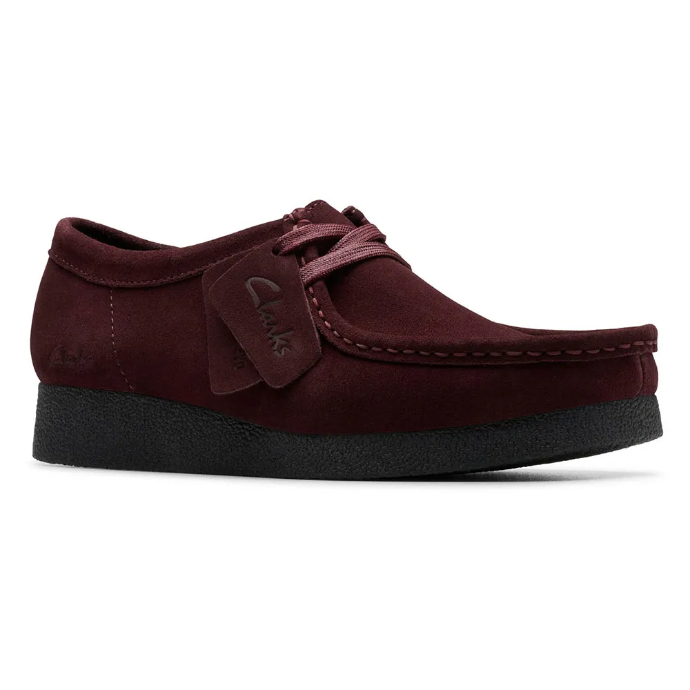 Лоферы Clarks Shoes WallabeeEVOSh, фиолетовый
