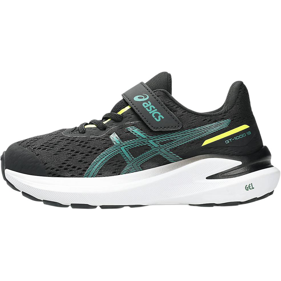 

ASICS Кроссовки для бега GT 1000 13 Rebound Breathable Support, черные, для детей от 3 до 7 лет