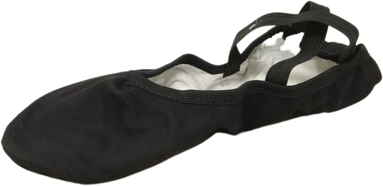 

Балетные туфли/чешки Bloch Dance Men's Performa Stretch Canvas с разделенной подошвой, черный