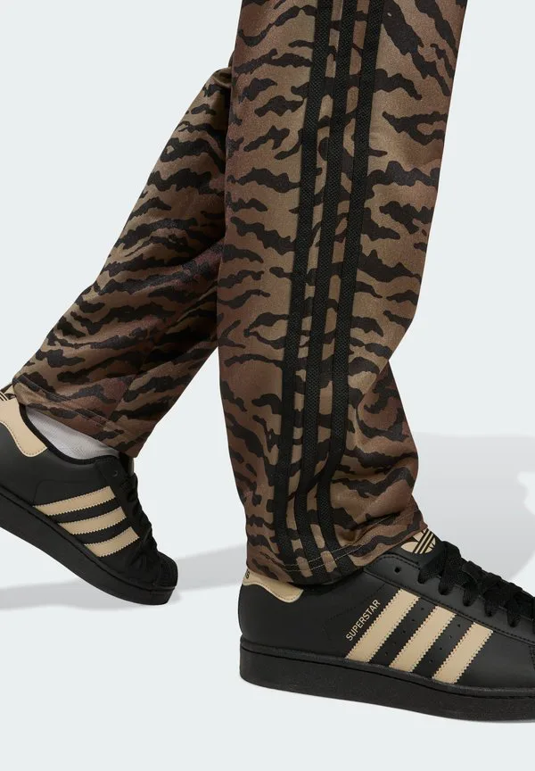Брюки жар-птица Adidas Originals, Night Brown — фото 4