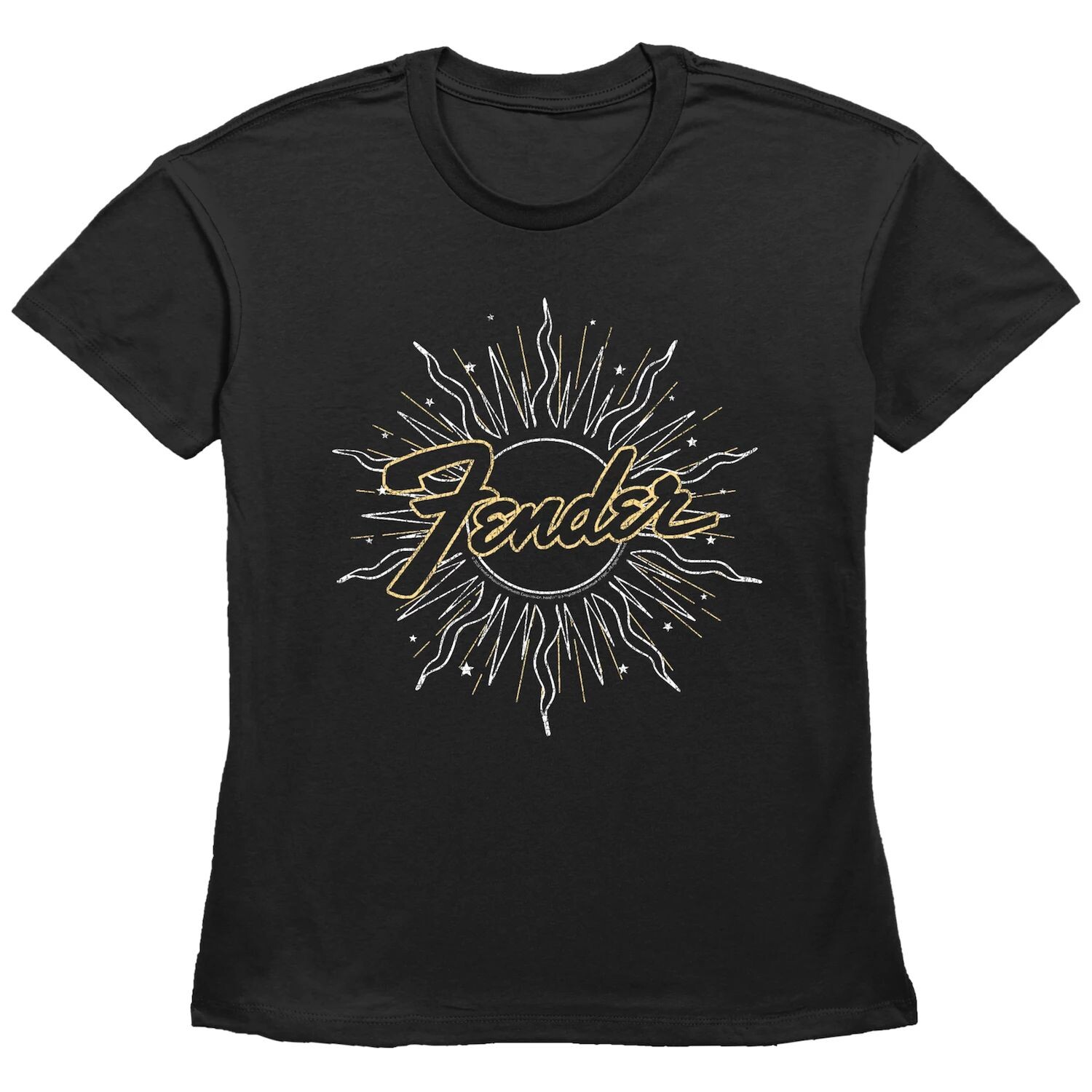 Футболка с графическим логотипом Fender Sun для юниоров Licensed Character