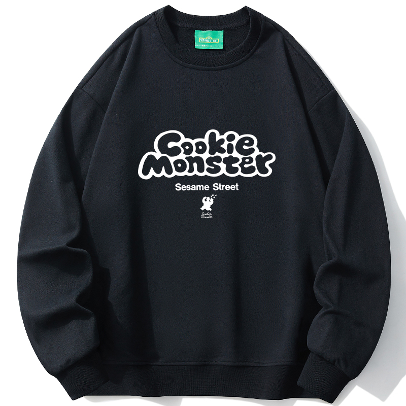 

Толстовка унисекс SESAME STREET, Black Hooded