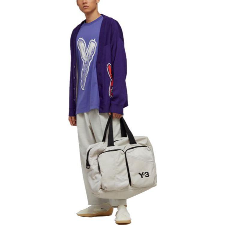 Футболка Y 3 Logo print Cotton Y-3, фиолетовый — фото 3