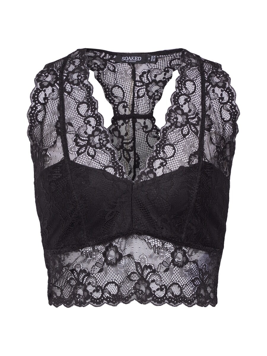 

Кружевной топ SOAKED IN LUXURY Bralette Top Dolly, черный