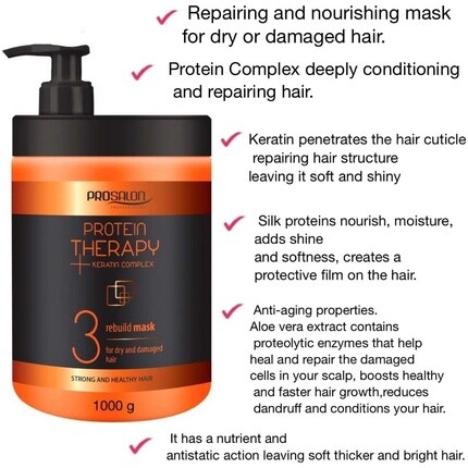 Prosalon Protein Therapy Восстанавливающая маска 1 кг, Chantal — фото 2