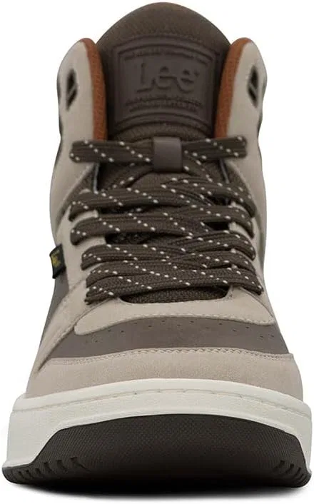 Мужские кроссовки Lee Fast Lane Mid Trainers, Potting Soil Goat — фото 2