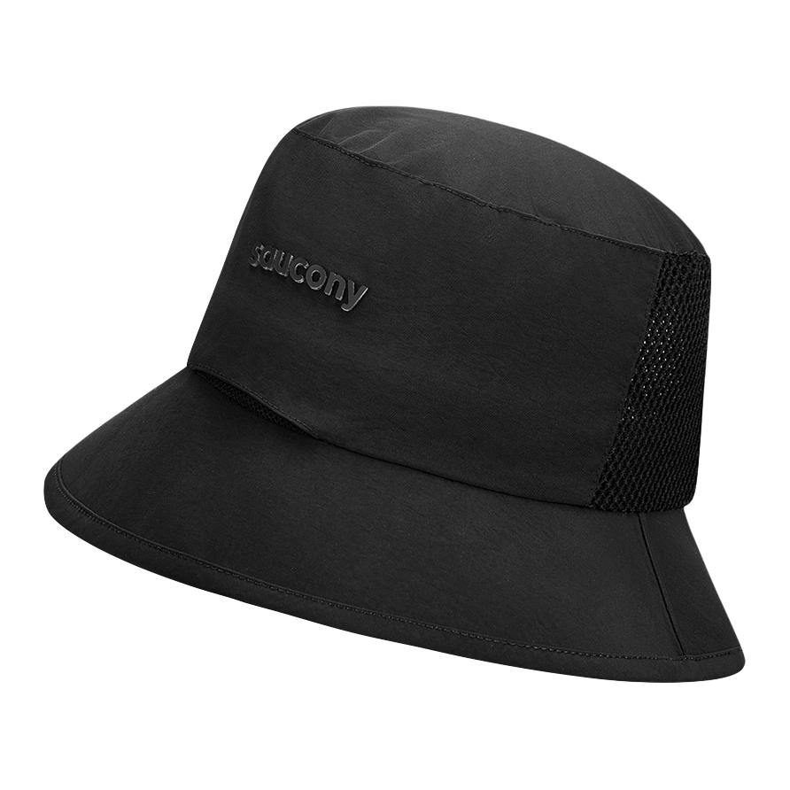 

Saucony Полиамидная полиэфирная панама унисекс черная, Black