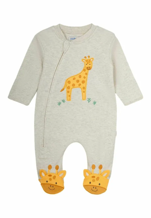 Спальный комбинезон стандартного кроя Jojo Maman Bébé, Natural Giraffe